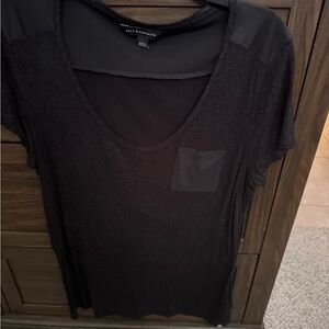 Rock & Republic Black Short Sleeve Tee